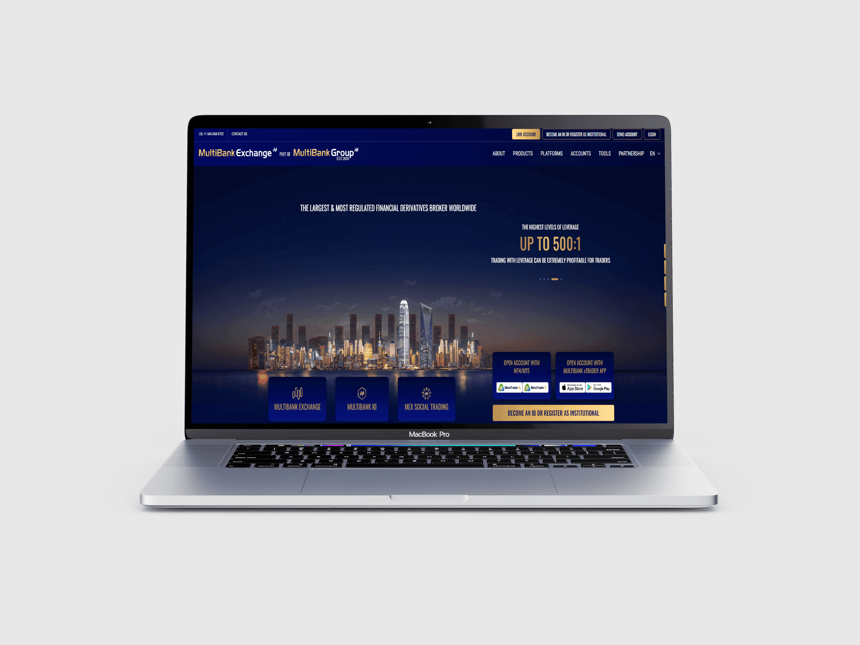 portfolioMultibank web app